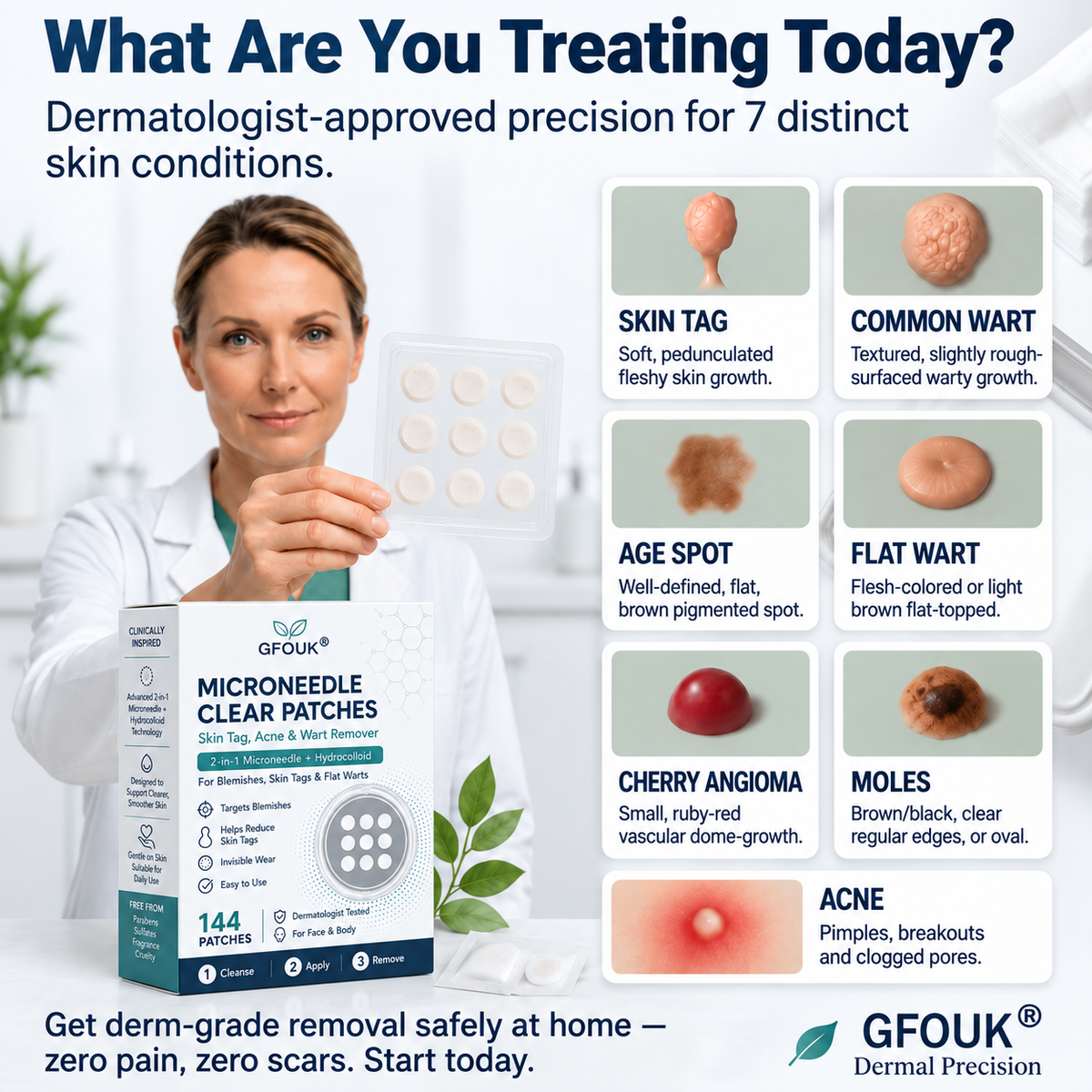 ✅✅ 𝐎𝐟𝐟𝐢𝐜𝐢𝐚𝐥 𝐒𝐭𝐨𝐫𝐞 | GFOUK®  ☘️𝐁𝐨𝐭𝐚𝐧𝐢𝐜𝐚𝐥 𝐌𝐢𝐜𝐫𝐨𝐧𝐞𝐞𝐝𝐥𝐞 𝐇𝐲𝐝𝐫𝐨𝐜𝐨𝐥𝐥𝐨𝐢𝐝 𝐏𝐚𝐭𝐜𝐡 (𝐅𝐨𝐫 𝐒𝐤𝐢𝐧 𝐓𝐚𝐠𝐬, 𝐒𝐦𝐚𝐥𝐥 𝐒𝐤𝐢𝐧 𝐆𝐫𝐨𝐰𝐭𝐡𝐬, 𝐖𝐚𝐫𝐭𝐬, 𝐌𝐨𝐥𝐞𝐬, 𝐀𝐠𝐞 𝐒𝐩𝐨𝐭𝐬 & 𝐏𝐢𝐠𝐦𝐞𝐧𝐭𝐚𝐭𝐢𝐨𝐧 𝐂𝐨𝐧𝐜𝐞𝐫𝐧𝐬)
