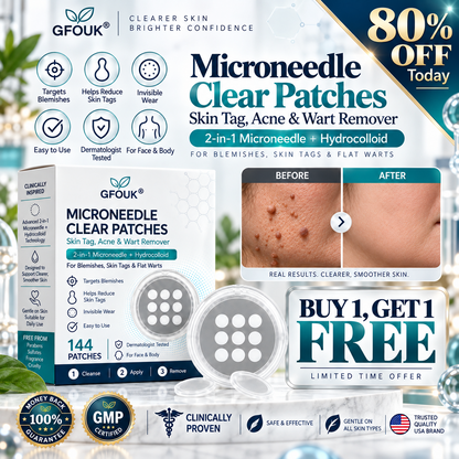 ✅✅ 𝐎𝐟𝐟𝐢𝐜𝐢𝐚𝐥 𝐒𝐭𝐨𝐫𝐞 | GFOUK®  ☘️𝐁𝐨𝐭𝐚𝐧𝐢𝐜𝐚𝐥 𝐌𝐢𝐜𝐫𝐨𝐧𝐞𝐞𝐝𝐥𝐞 𝐇𝐲𝐝𝐫𝐨𝐜𝐨𝐥𝐥𝐨𝐢𝐝 𝐏𝐚𝐭𝐜𝐡 (𝐅𝐨𝐫 𝐒𝐤𝐢𝐧 𝐓𝐚𝐠𝐬, 𝐒𝐦𝐚𝐥𝐥 𝐒𝐤𝐢𝐧 𝐆𝐫𝐨𝐰𝐭𝐡𝐬, 𝐖𝐚𝐫𝐭𝐬, 𝐌𝐨𝐥𝐞𝐬, 𝐀𝐠𝐞 𝐒𝐩𝐨𝐭𝐬 & 𝐏𝐢𝐠𝐦𝐞𝐧𝐭𝐚𝐭𝐢𝐨𝐧 𝐂𝐨𝐧𝐜𝐞𝐫𝐧𝐬)